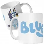 Kubek ceramiczny Bluey Bingo Dla Fana Bajki Dla Dzieci Prezent