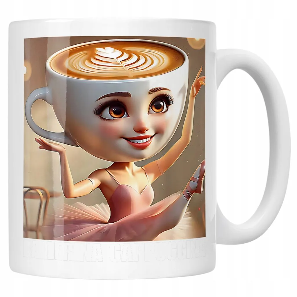 Kubek ceramiczny Ballerina Cappuccina viral tiktok mem