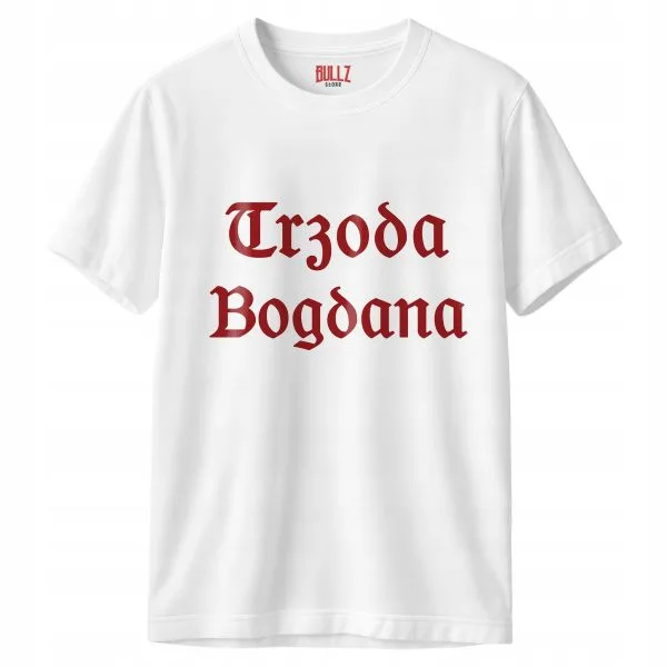 Koszulka biała męska 1670 Trzoda Bogdana