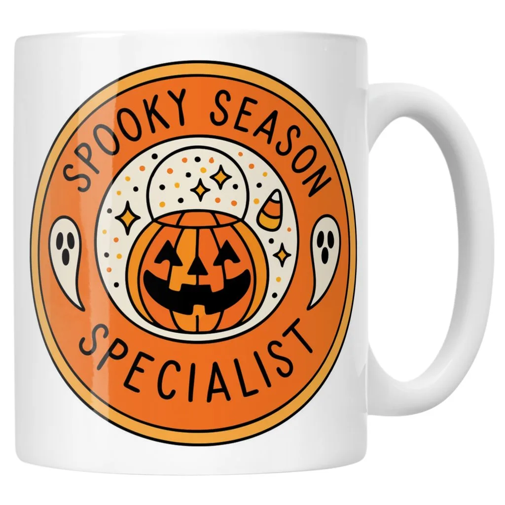 Kubek ceramiczny Halloween Spooky Season Dynia Jesień Prezent Upominek