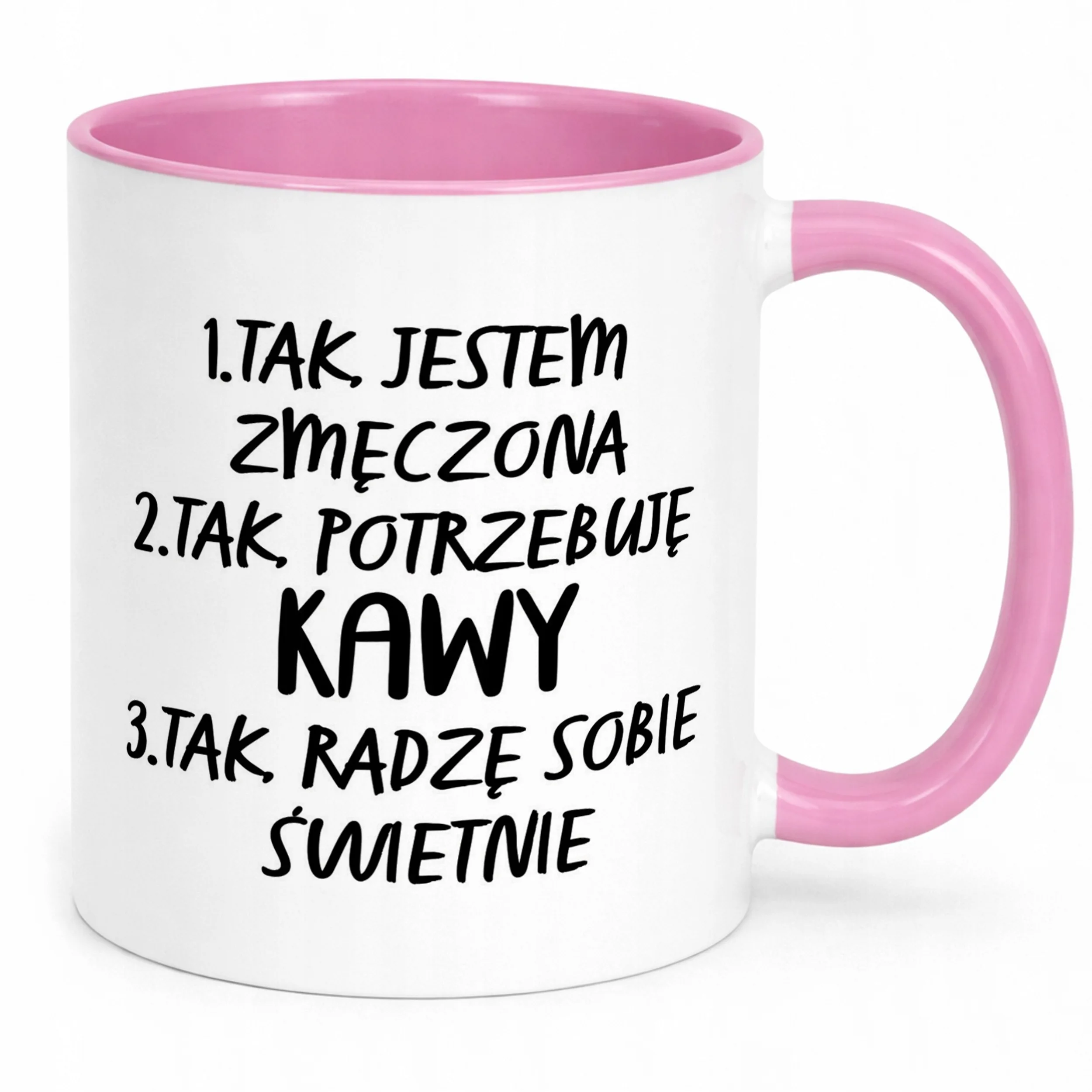 Kubek Różowy Dzień Kobiet Dla Kobiety Dziewczyny Prezent Upominek