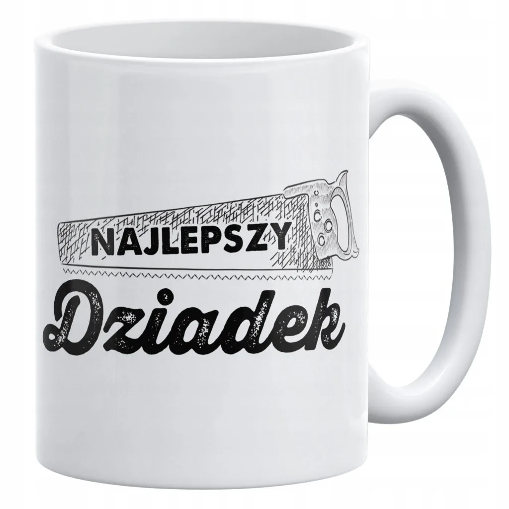 Kubek ceramiczny 330 ml Na Dzień Dziadka Prezent Upominek Najlepszy Dziadek