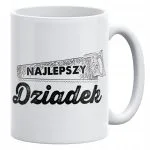 Kubek ceramiczny 330 ml Na Dzień Dziadka Prezent Upominek Najlepszy Dziadek