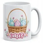 Kubek ceramiczny Wielkanocny Personalizowany Z okazji Świąt Wielkanocnych
