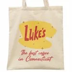 Torba bawełniana na zakupy Gilmore Girls Luke’s Kawa Dla Fanów Serialu