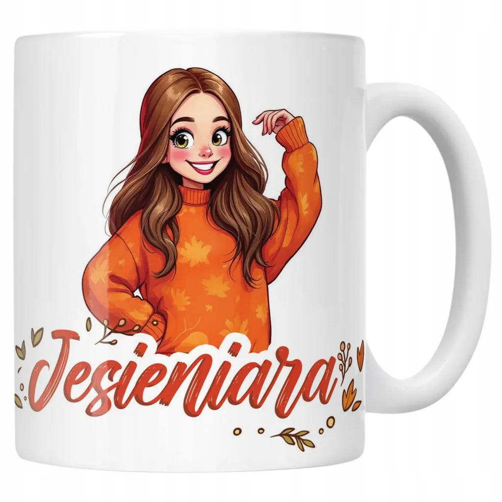 Kubek ceramiczny Jesienny Jesień Jesieniara Prezent Upominek