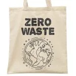 Torba bawełniana materiałowa na zakupy EKO Ekologia Ziemia ZERO WASTE