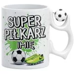Kubek piłkarski personalizowany Super Piłkarz Dla Piłkarza Prezent