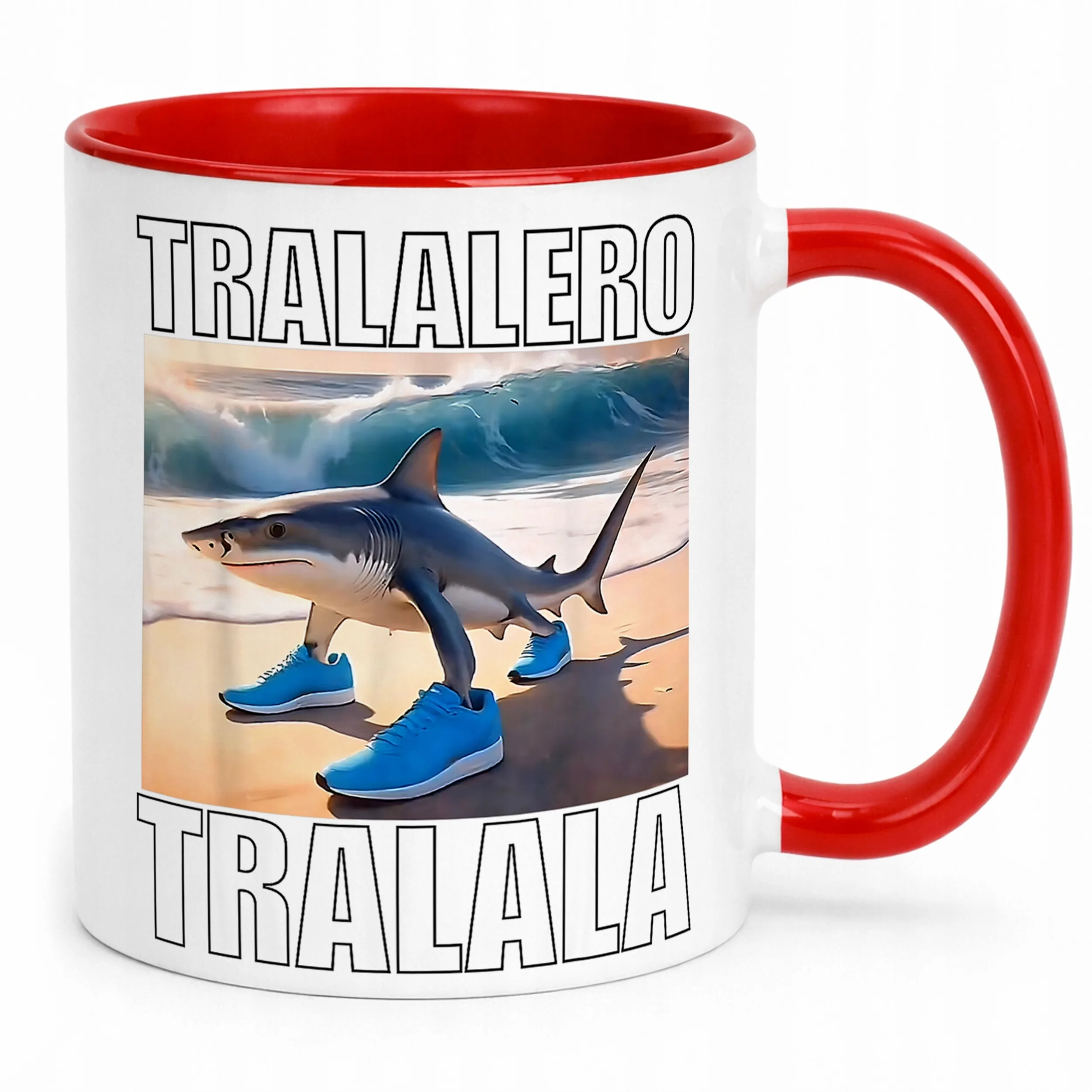 Kubek ceramiczny Tralalero Tralala viral tiktok brainrot mem