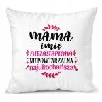 Poduszka 38x38cm Perosonalizowana Dzień Matki Dla Mamy Prezent Upominek