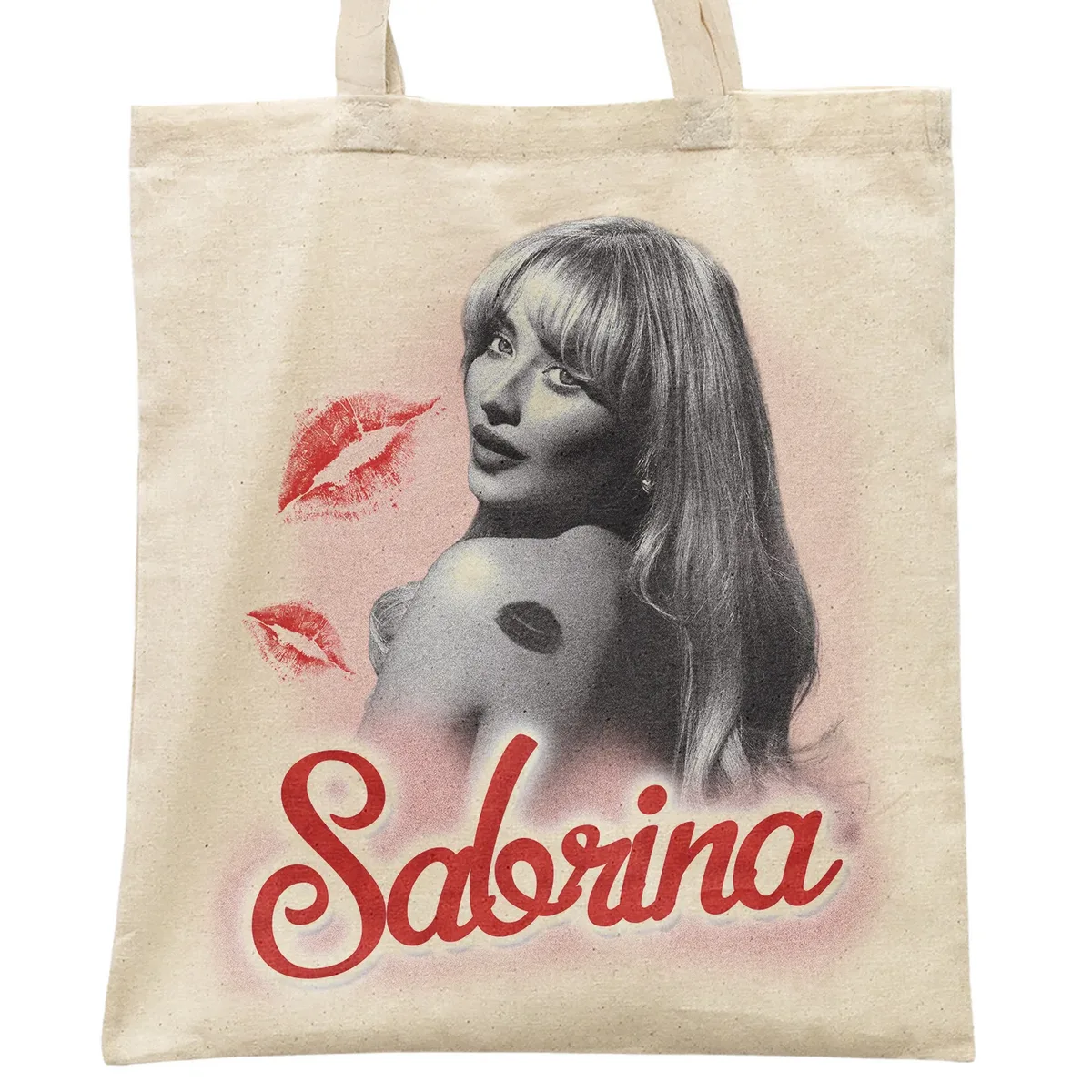 Torba bawełniana na zakupy 42×38 Sabrina Carpenter Dla Fanów