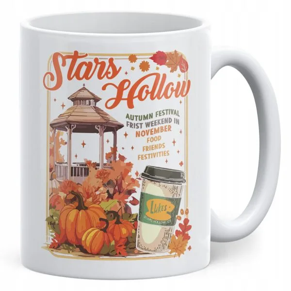 Kubek ceramiczny Gilmore Girls Dla Fanów Serialu Stars Hollow