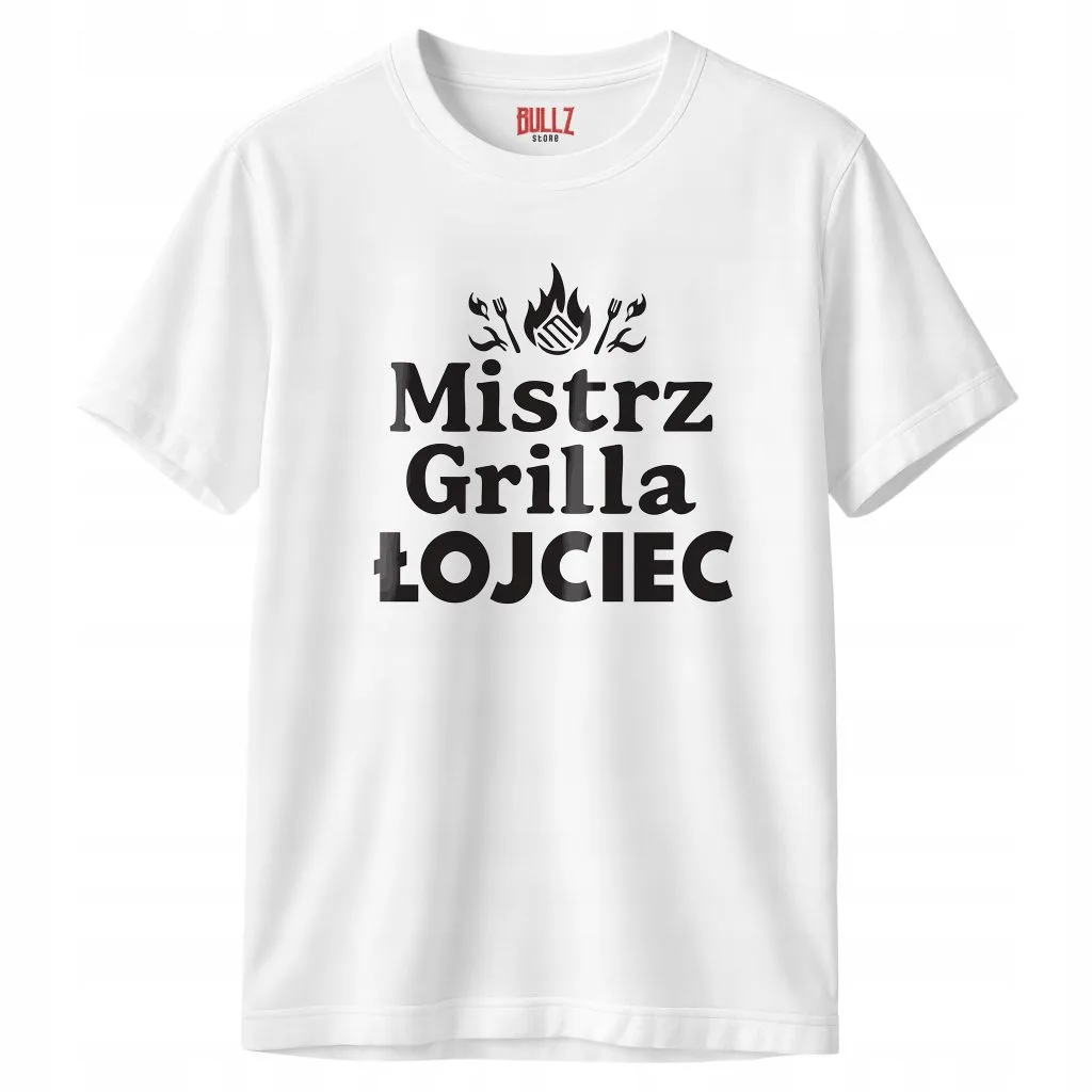 Koszulka biała męska Dzień Ojca Dla Taty Prezent r. 3XL