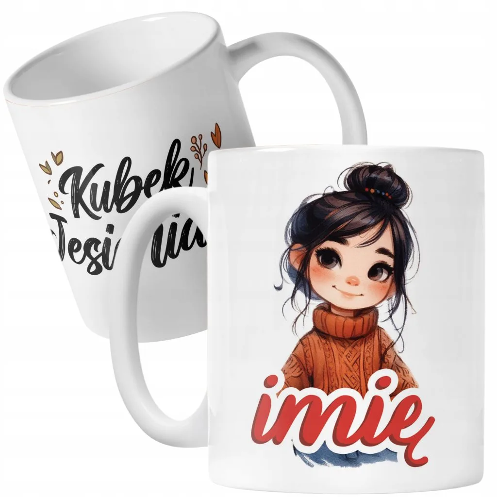 Kubek Personalizowany ceramiczny Jesienny Jesieniara Prezent Upominek