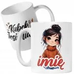 Kubek Personalizowany ceramiczny Jesienny Jesieniara Prezent Upominek