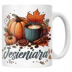 Kubek ceramiczny Jesienny Jesień Jesieniara Prezent Upominek