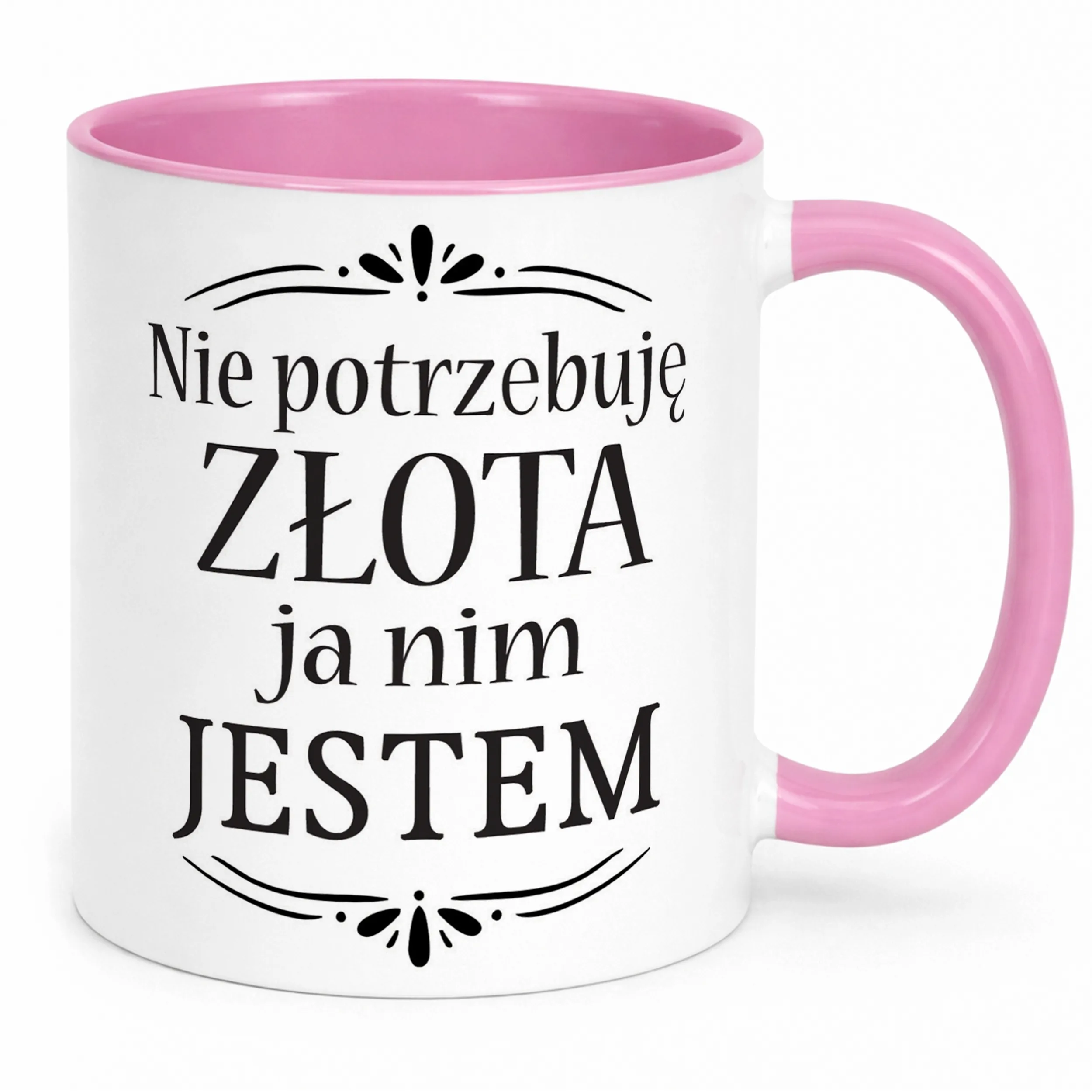 Kubek Różowy Dzień Kobiet Dla Kobiety Dziewczyny Prezent Upominek