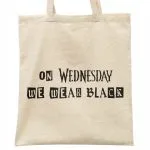 Torba bawełniana na zakupy Nevermore Wednesday Dla Fanów Serialu