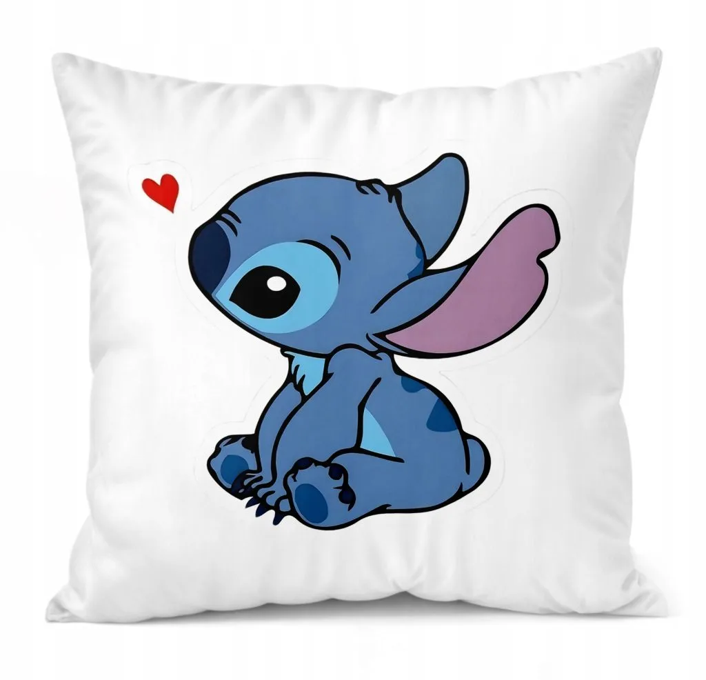 Poduszka 38x38cm Stitch Lilo i Stich Bajka Dla Dzieci Prezent