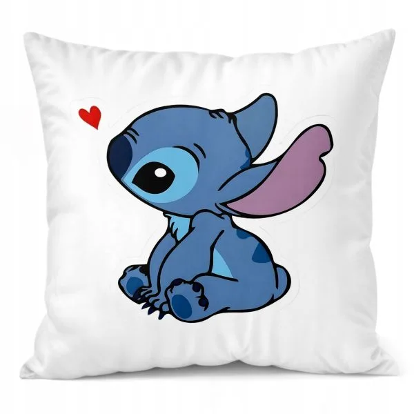 Poduszka 38x38cm Stitch Lilo i Stich Bajka Dla Dzieci Prezent