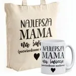 Zestaw Kubek + Torba Premium Dzień Matki Dla Mamy Prezent Upominek
