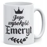 Kubek ceramiczny z okazji Emerytury Dla Emeryta Prezent Upominek