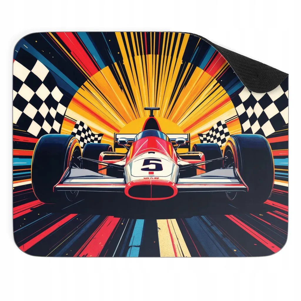 Podkładka pod mysz 22×18 cm Formuła 1 Bolid Motoryzacja Wyścig