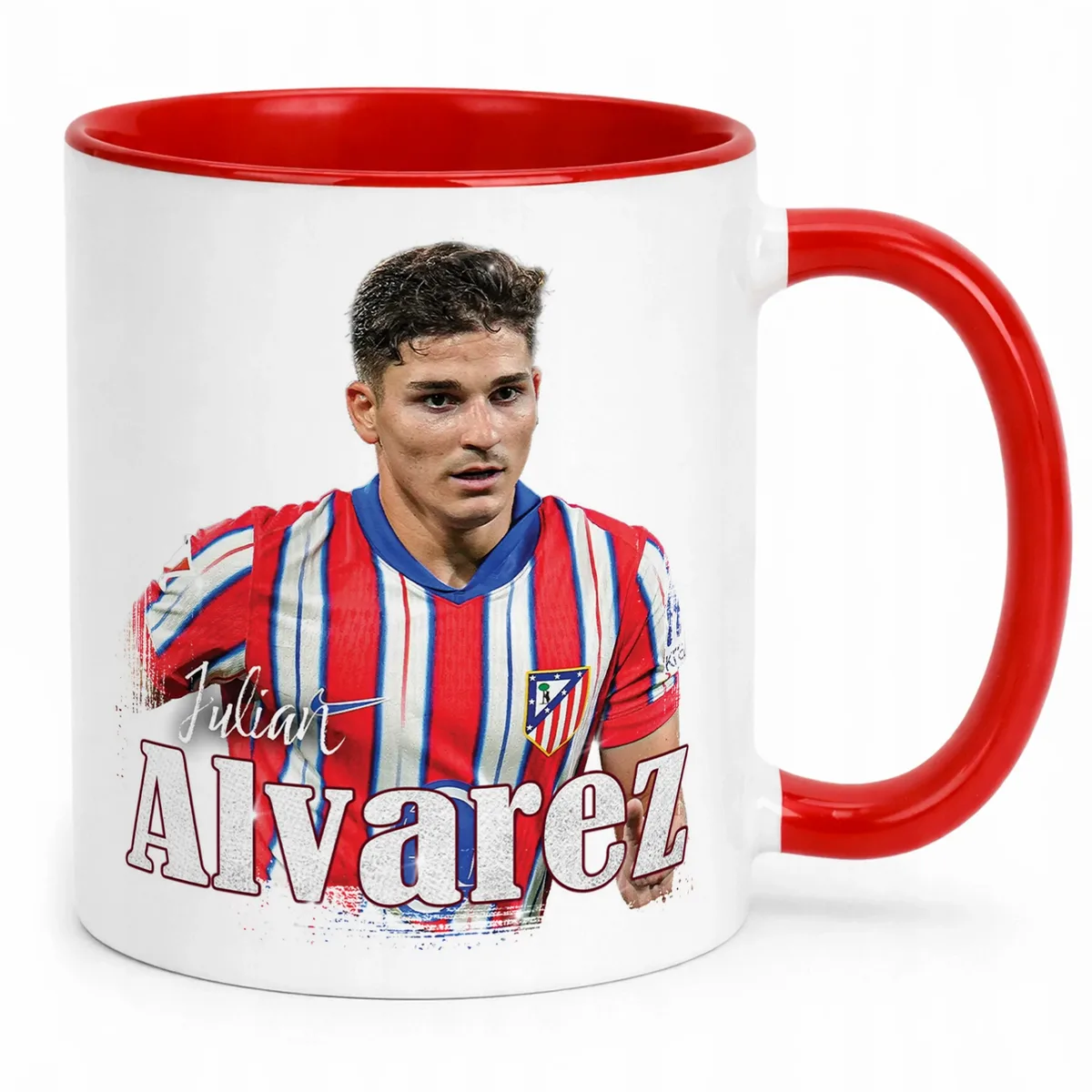 Kubek Czerwony Julián Álvarez dla kibiców Atlético Madryt Prezent