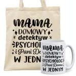 Zestaw Kubek + Torba Dzień Matki Dla Mamy Prezent Upominek