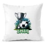 Poduszka 38×38 cm z Imieniem dla Piłkarza Piłka Nożna Football