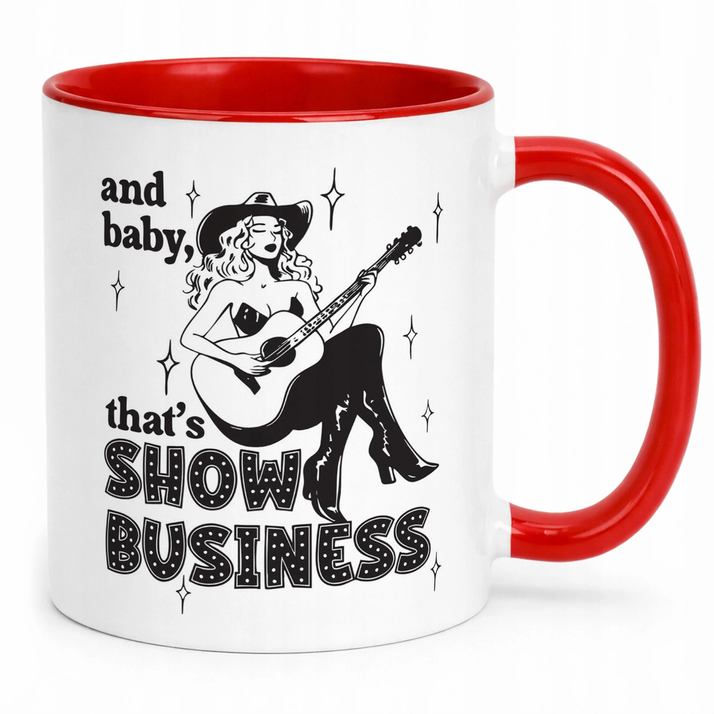 Kubek ceramiczny Taylor Swift The Life Of A Showgirl Dla Fanów Prezent