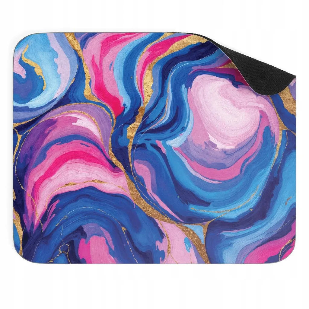 Podkładka pod mysz 22×18 cm Abstrakcja Złoty Kolory