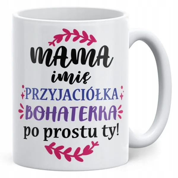 Kubek ceramiczny Personalizowany Dzień Matki Dla Mamy Prezent Upominek
