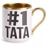 Kubek Premium Złoty Dzień Ojca 1# TATA Prezent Upominek Dla Taty