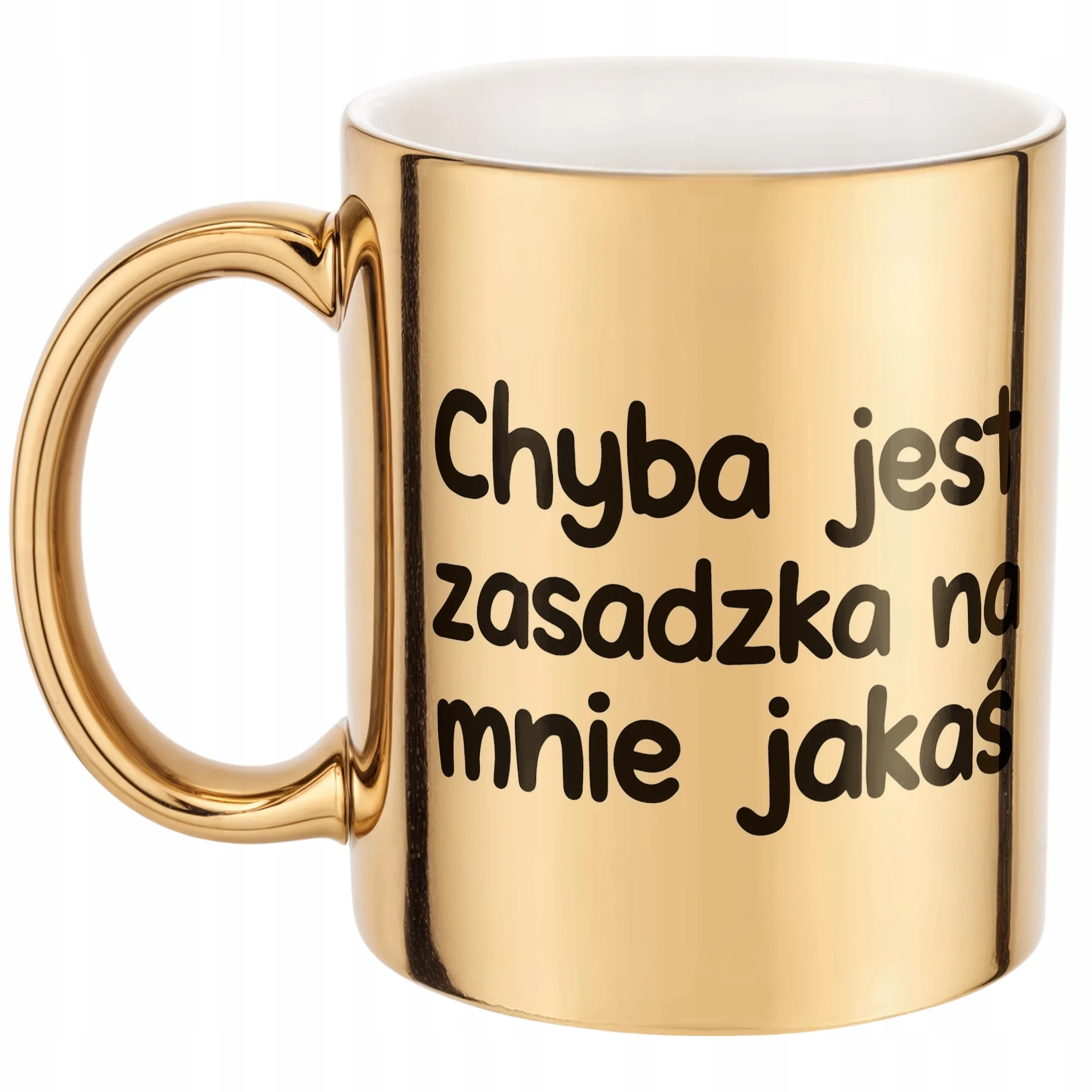 Złoty Kubek Chyba Jest Zasadzka Na Mnie Jakaś Zabawny Prezent
