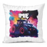Poduszka 38x38cm Personalizowana Dla Fanów Traktorów Rolników Dla Dzieci