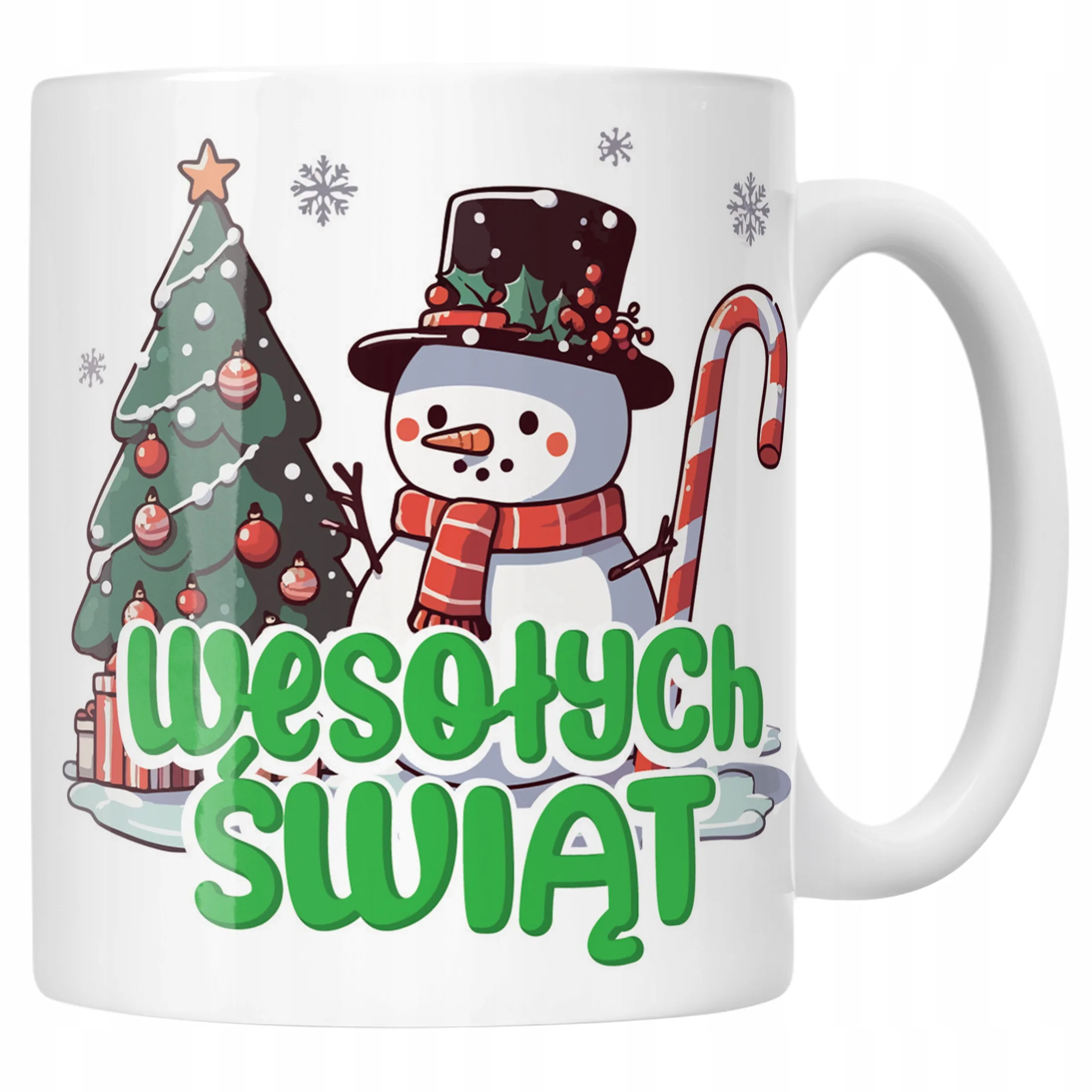 Kubek Ceramiczny Świąteczny Wesołych Świąt Boże Narodzenie Prezent