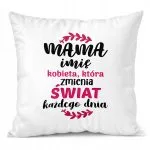 Poduszka 38x38cm Perosonalizowana Dzień Matki Dla Mamy Prezent Upominek