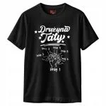 Koszulka czarna męska Personalizowana Dzień Ojca Prezent r. 3XL
