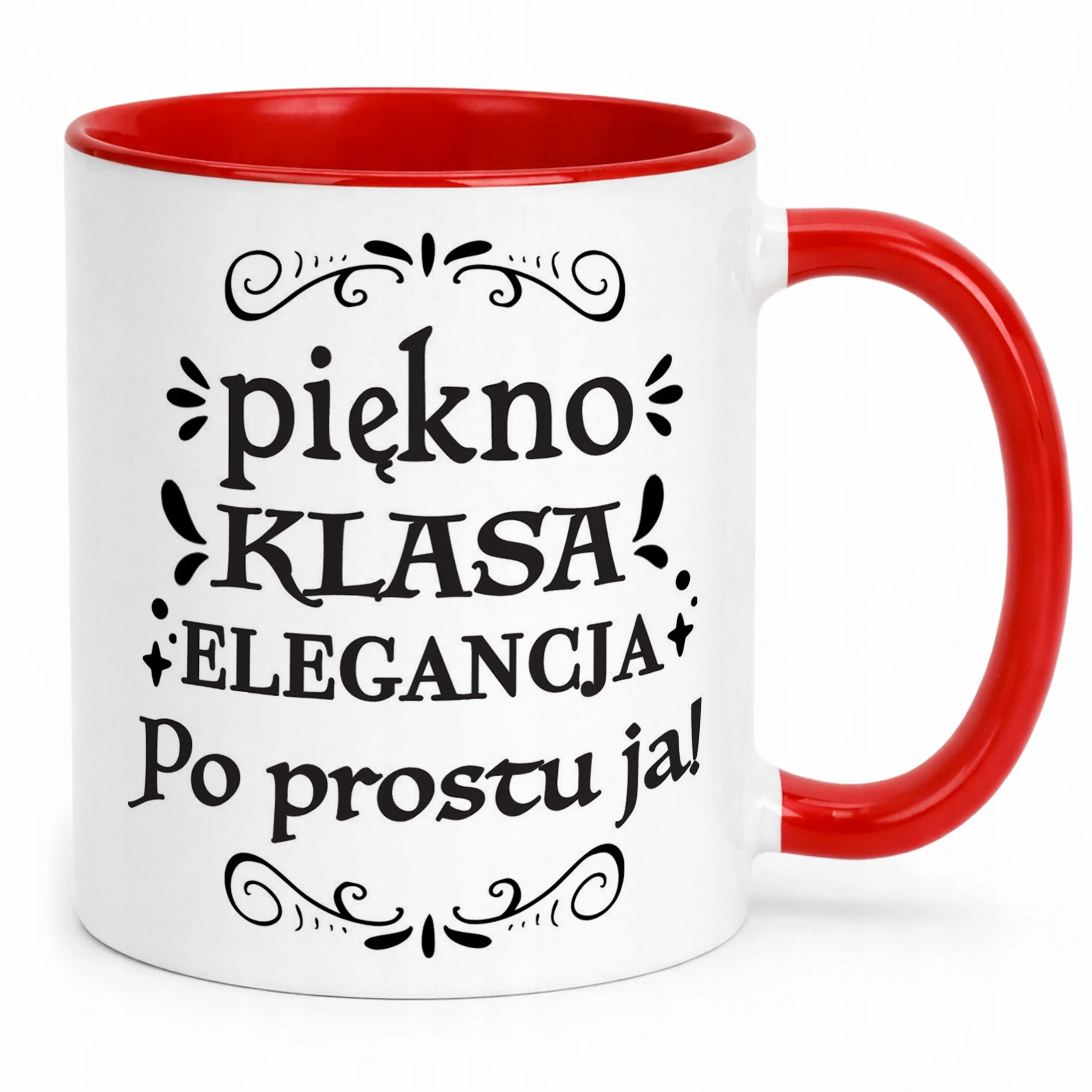 Kubek Czerwony Dzień Kobiet Dla Kobiety Dziewczyny Prezent Upominek
