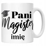 Kubek Ceramiczny Personalizowany Pani Magister Prezent Upominek