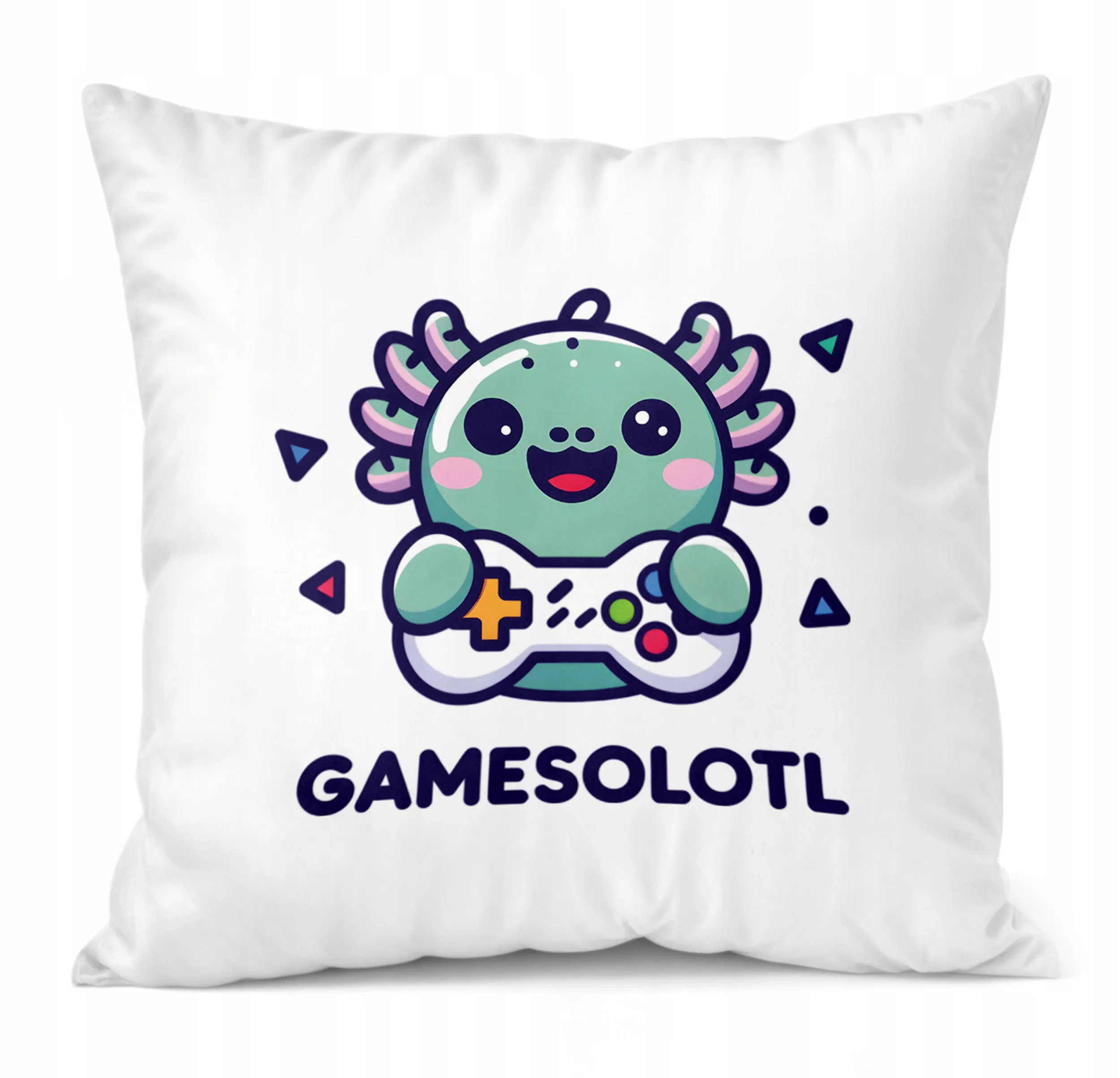 Jasiek dla dzieci do spania Aksolotl Axolotl Różowy Zwierzak Trend Viral