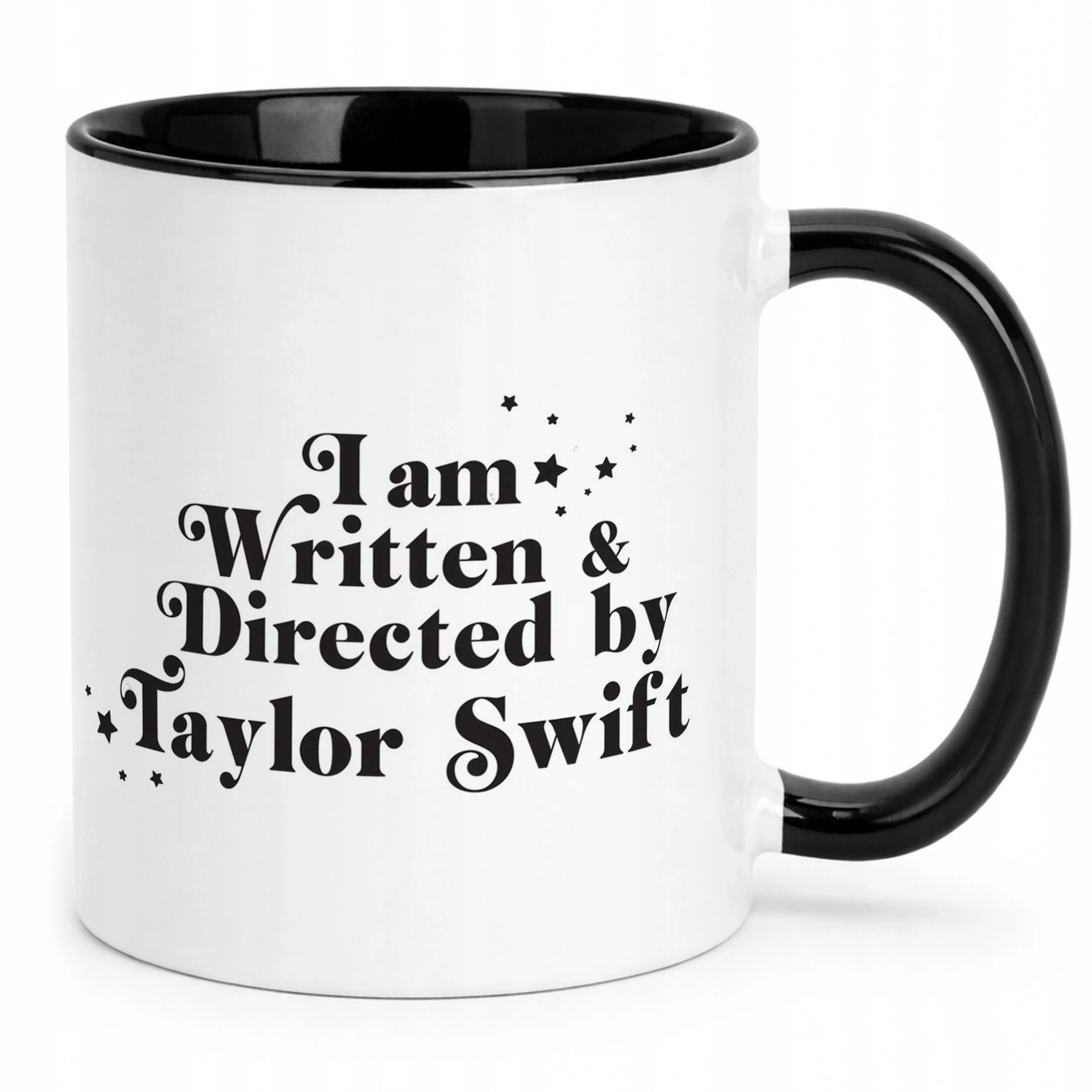 Kubek Czarny Taylor Swift Written And Directed By Dla Fanów Prezent