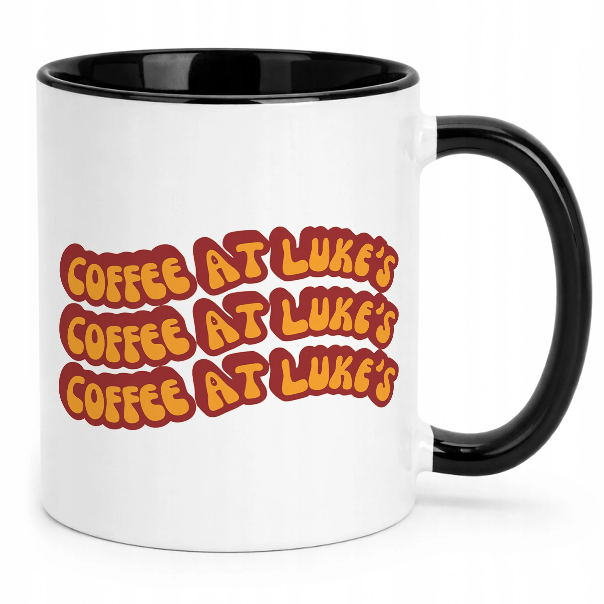 Kubek Czarny Gilmore Girls Dla Fanów Serialu Coffee at Luke’s