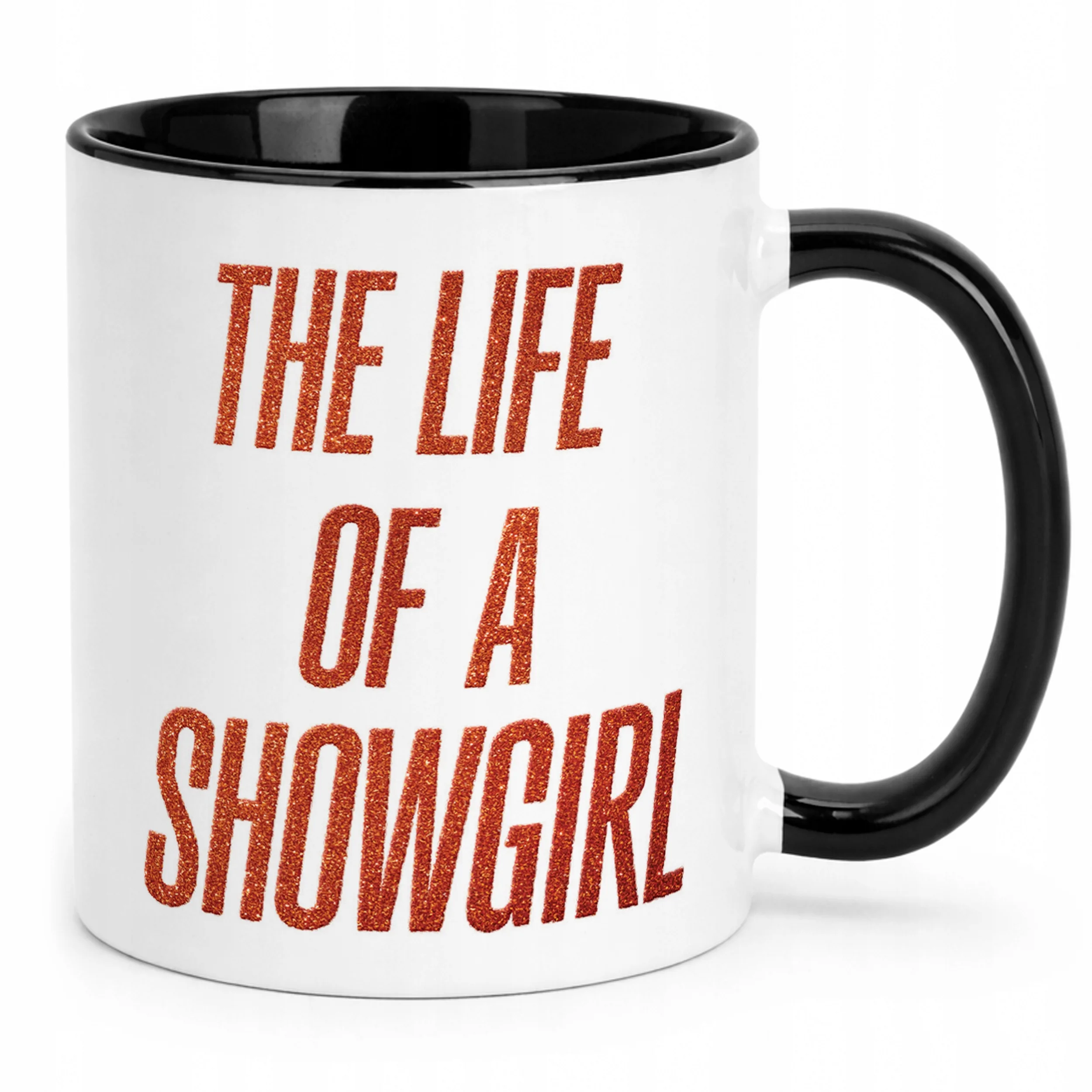 Kubek Czarny Taylor Swift The Life Of A Showgirl Dla Fanów Prezent