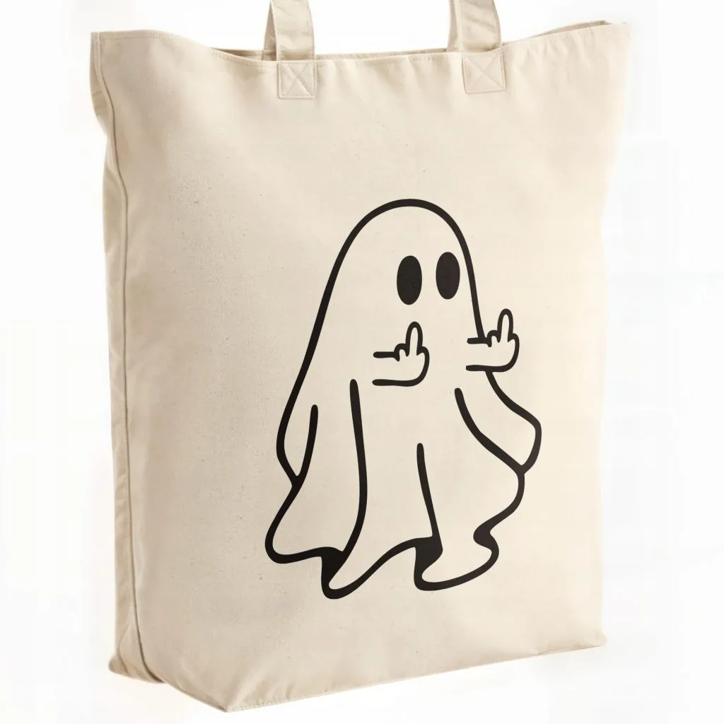 Torba bawełniana premium Halloween Jesień Duch Prezent