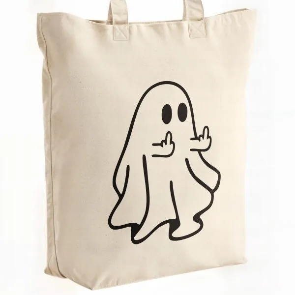 Torba bawełniana premium Halloween Jesień Duch Prezent