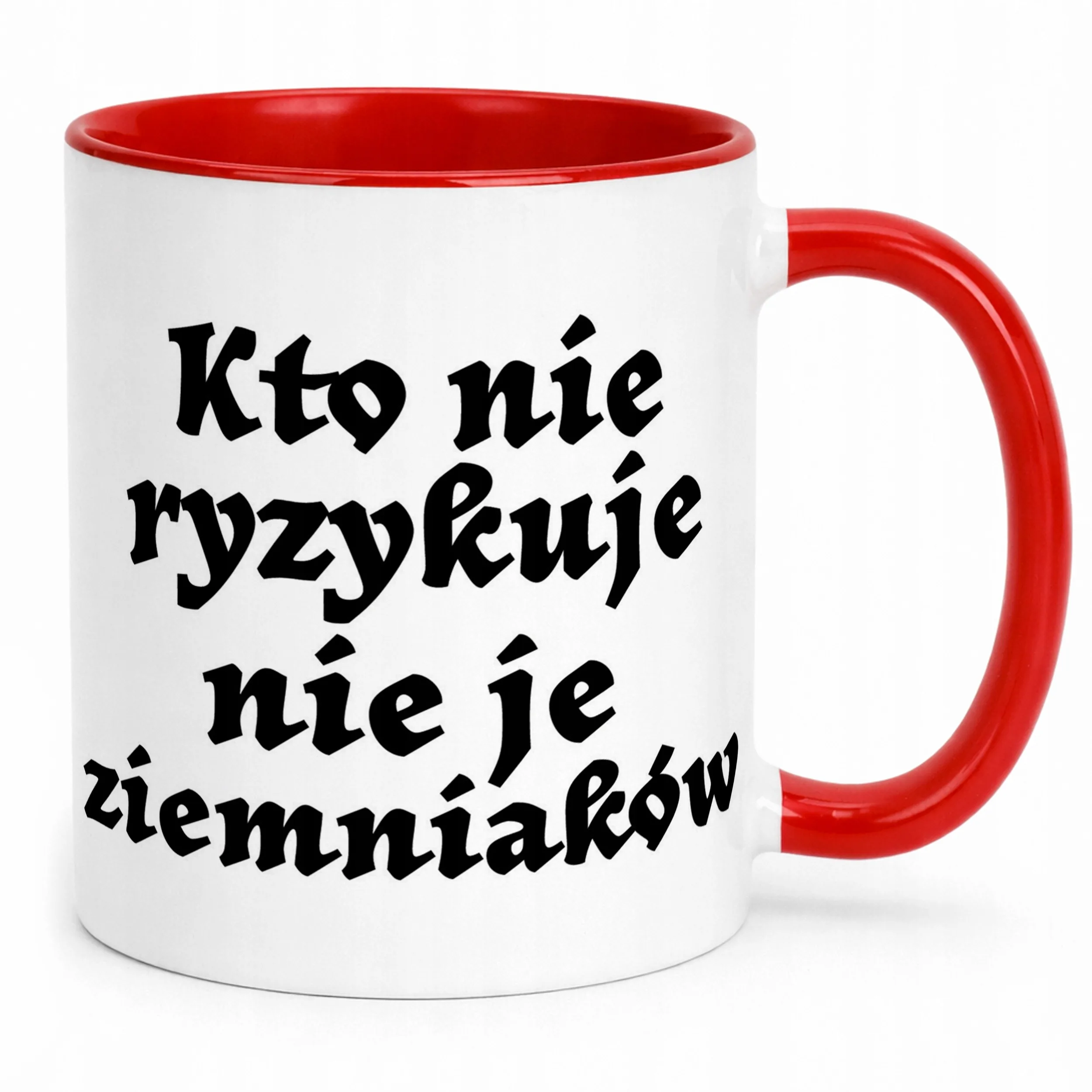 Kubek ceramiczny 1670 Kto Nie Ryzykuje Dla Fanów Serialu Prezent