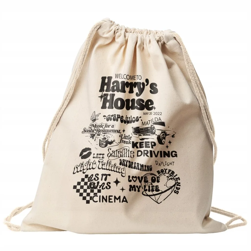 Plecak bawełniany 34×40 Harry Styles Harry’s House