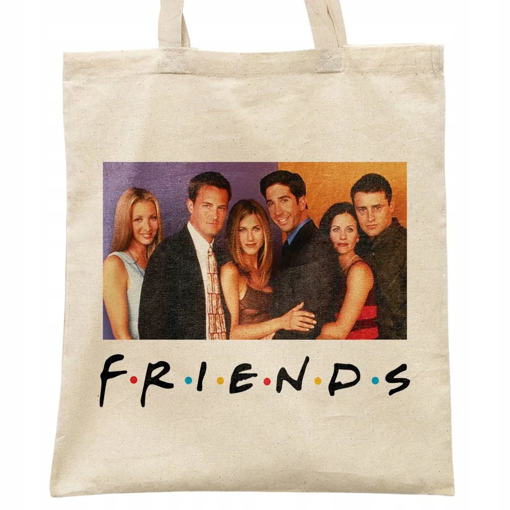 Torba bawełniana na zakupy Friends Przyjaciele Dla Fanów Serialu Prezent